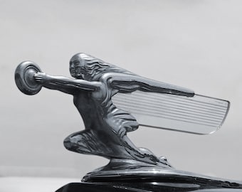 1939 Packard hood ornament - Fine Art Photo