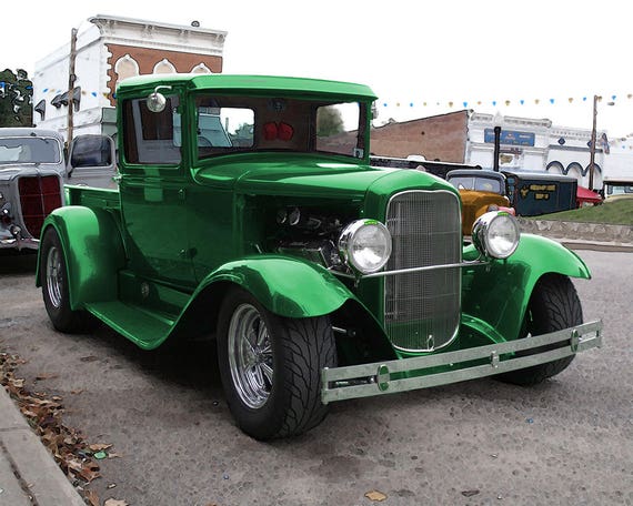 Vintage Ford Truck Hot Rod Fine Art Photo