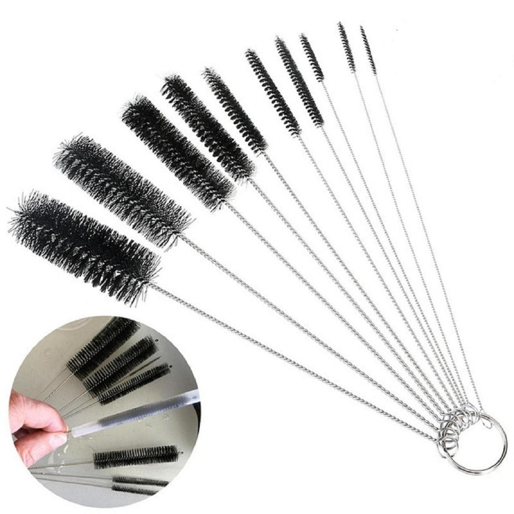 10pcs TUBING BRUSHES SET Pipe Straw Cleaning Brush Nylon Etsy