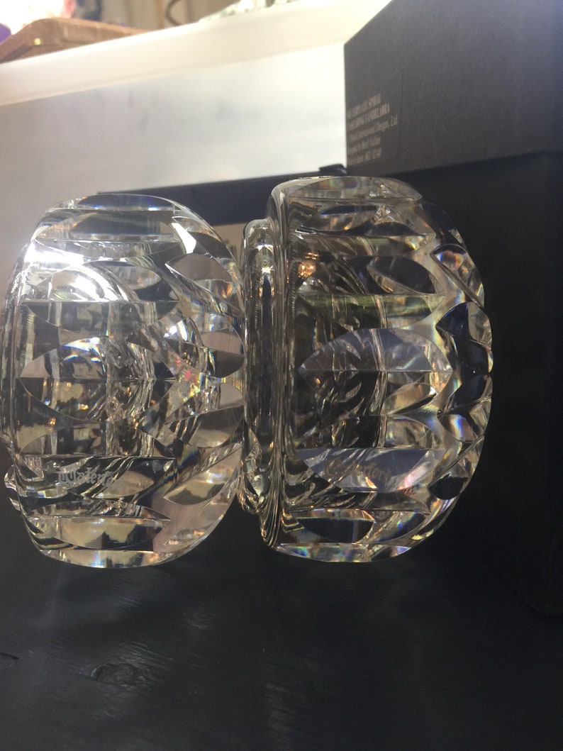 Waterford signed ashtrays