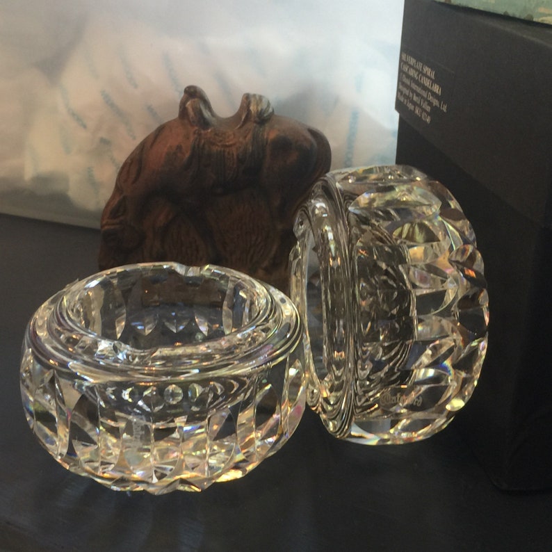 Waterford signed ashtrays