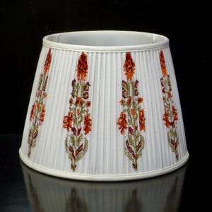 Print empire lampshade