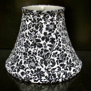 Print empire lampshade