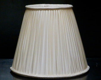 Pleated Silk Lampshade