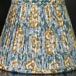 Block print empire lampshade image 3