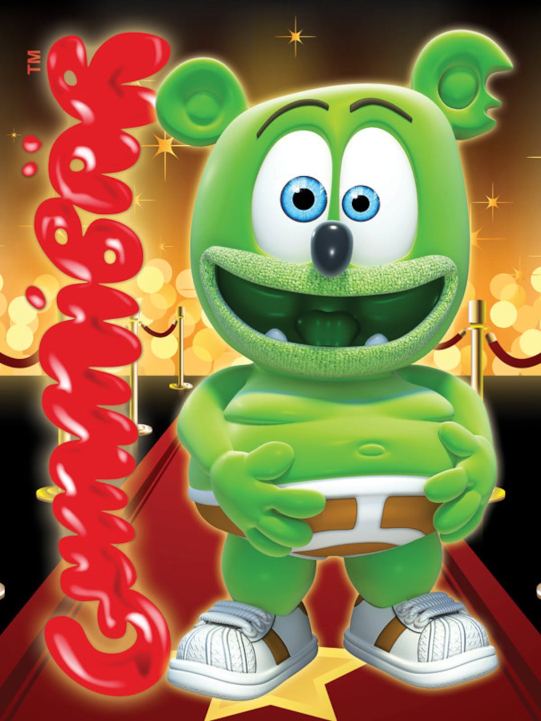 Gummibär the Gummy Bear 18 X 24 Red Carpet Poster 