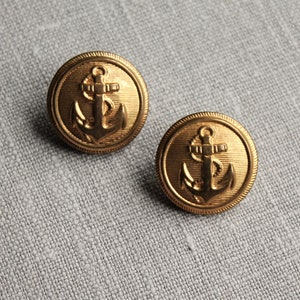 Vintage Gold Buttons