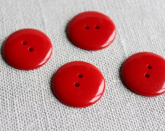 Vintage Red Buttons