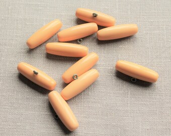 Vintage beige knopen uit de jaren 50