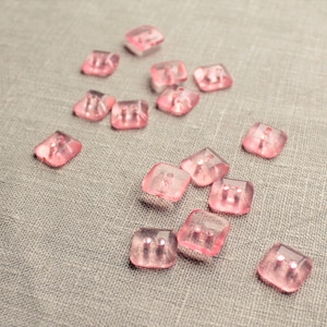 Vintage Light Pink Buttons from the 50&#39;s