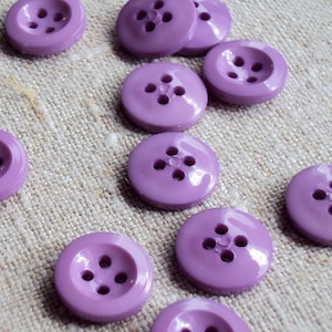 Vintage Purple Buttons