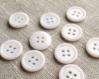 White Buttons