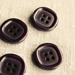 Vintage Purple Buttons