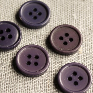 Vintage Purple Buttons