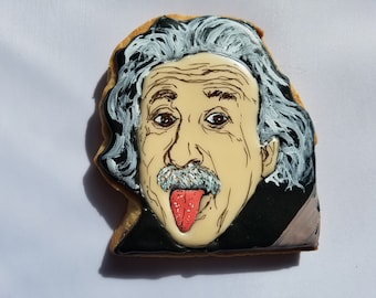 Albert Einstein Cookies. Half Dozen (6) Cookies