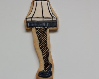 Leg Lamp/Major Award! Cookie. Half Dozen (6). Great For Christmas!