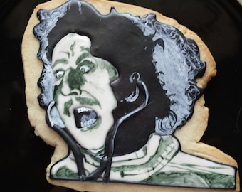 Young Frankenstein (Gene Wilder) Cookies. Half Dozen (6) Great For Halloween