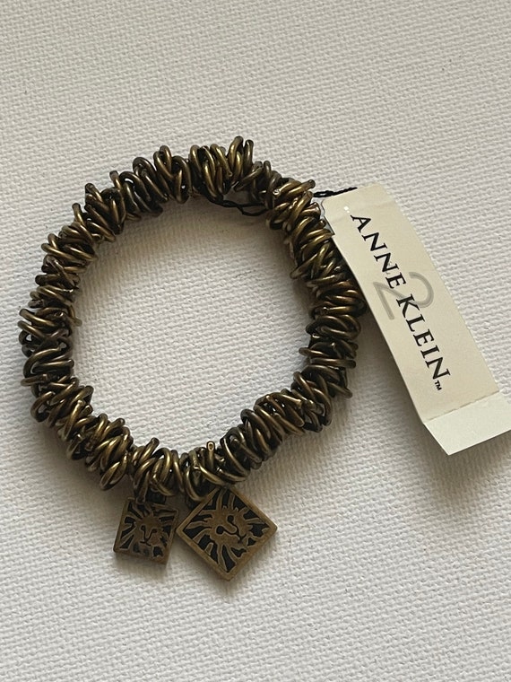 Anne Klein Vintage Original stretch chain bracelet