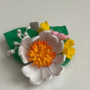 Flower hair clip/Hair Accessories/Hair Decorations for girls and women