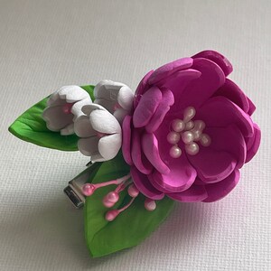 Flower hair clip/Hair Accessories/Hair Decorations for girls and women