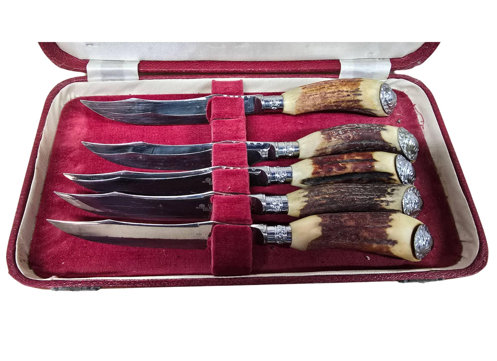 Bone Handle Sheffield Knives - Etsy