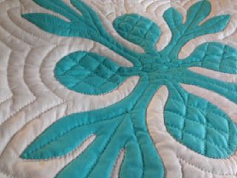 Perfect for beginners Hawaiian quilt pattern Simple Etsy