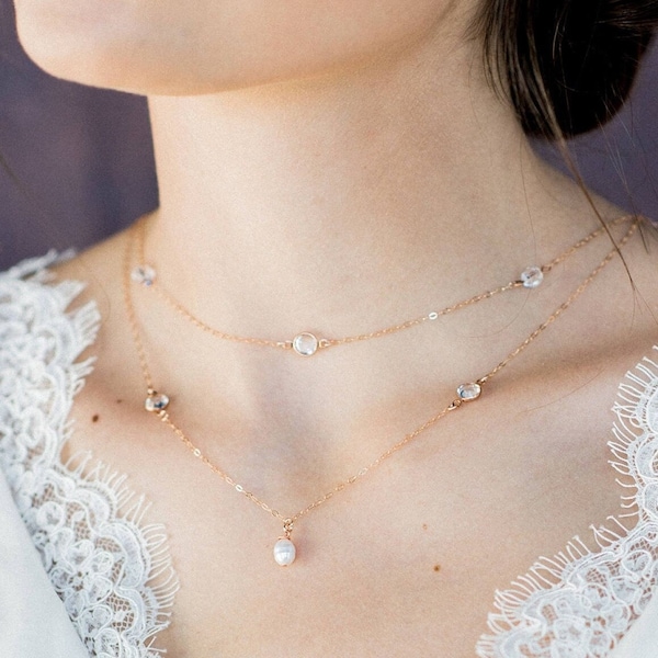 Jewelry for V Neck Wedding Dress - Etsy