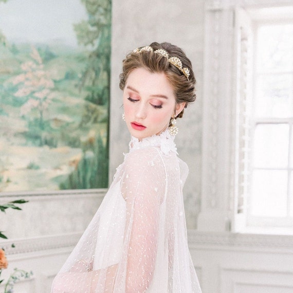 Lelet NY】ウェディング花嫁髪飾りヘアアクセサリー 【美品】LELET NY