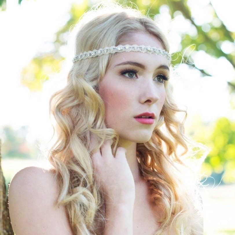 Ivory Lace Bridal Headband