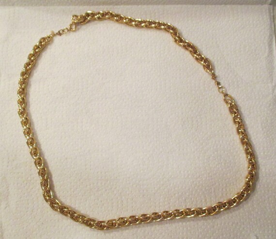 1950's Rare UNWORN Vintage MONET Triple 18kt Gold… - image 5