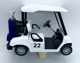 golf cart wine stopper