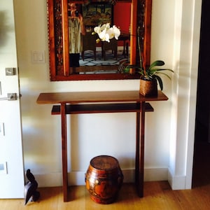 Very Narrow Console Table For Small Spaces Hall Table Entry Etsy Did you scroll all this way to get facts about narrow console table? very narrow console table for small