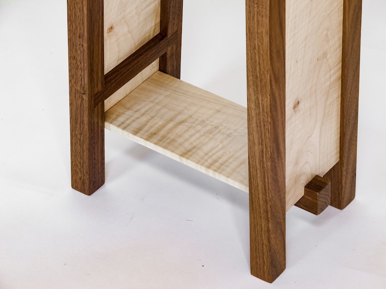 Bar Stool Modern Zen Wood Bar Furniture Handmade Custom Furniture