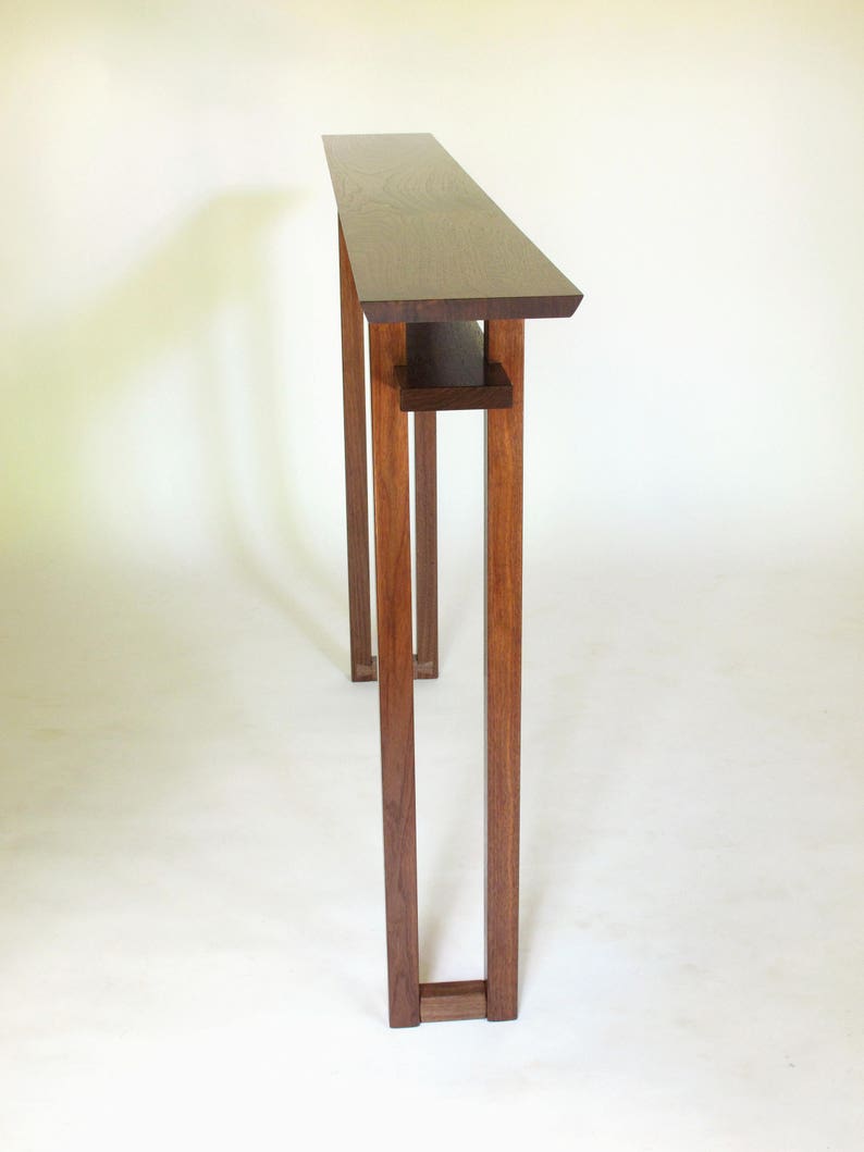 Very Narrow Console Table For Small Spaces Hall Entry Image 0
