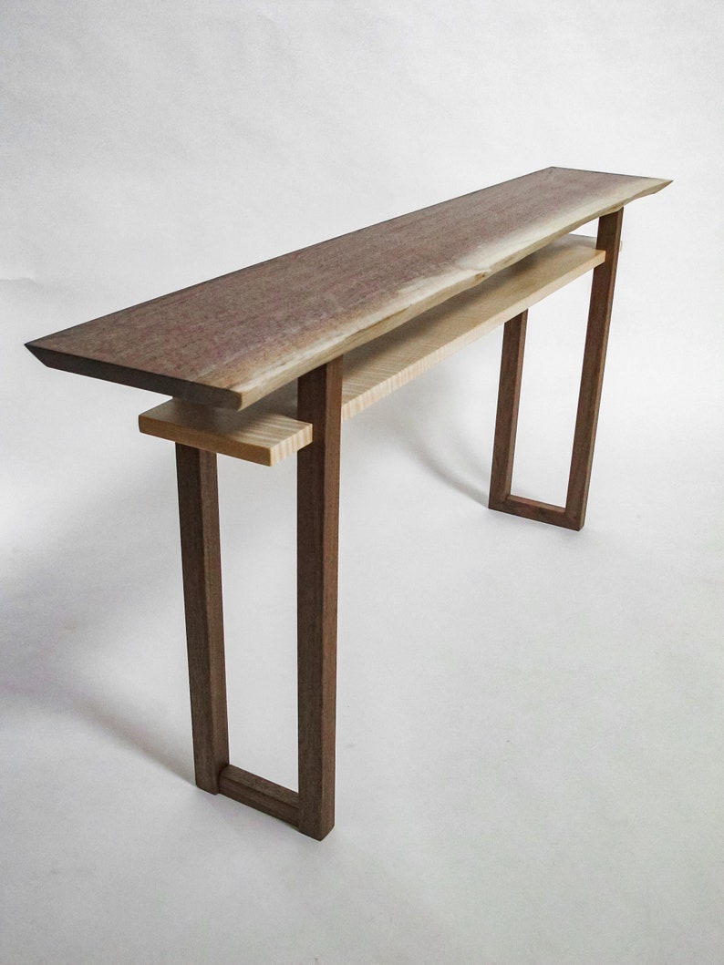 Live Edge Console Table Narrow Sofa Table Live Edge Hall Etsy Australia