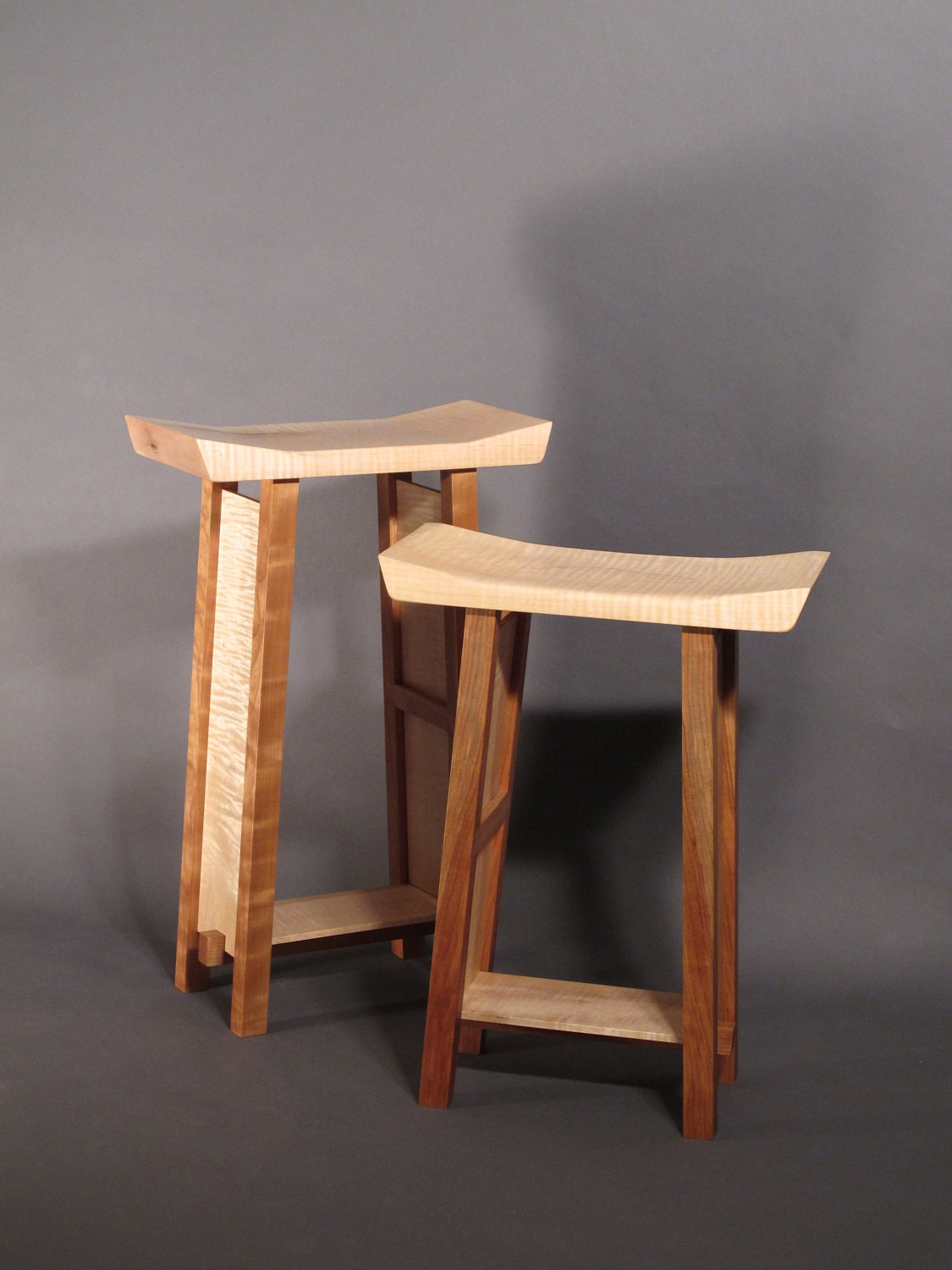 Counter Height Bar Stool/ Kitchen Stool/ Vanity Seat Handmade Etsy