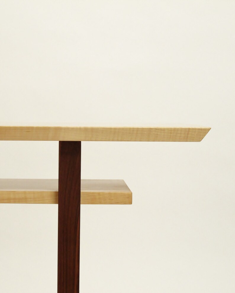 Tall Narrow Table for Small Spaces Wood Entry Table, Small Hall Table