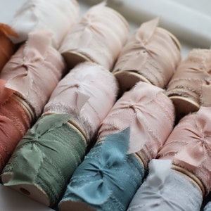 SALE - 10 Yard Rolls - Luxury SILK CREPE Hand Dyed (20-30% off original price)