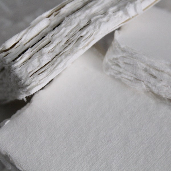 300GSM 5x7" Handmade Cotton Rag Paper