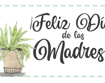 Tarjeta de Regalo - Feliz Dia de las Madres - Mother's Day Gift Tag