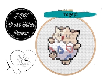 トゲピーポケモンクロスステッチパターン - Etsy 日本