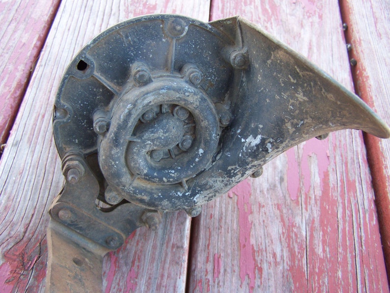 Vintage Car Horn Old Automobile Horn Vintage Auto Parts Etsy
