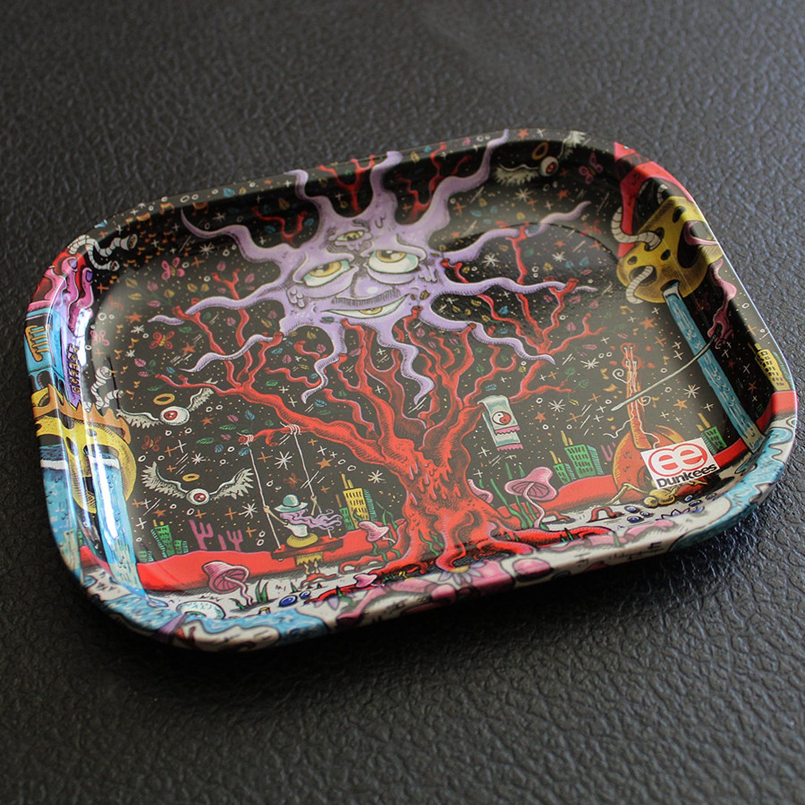 Weed Cannabis Rolling Tray with Unique Art Etsy