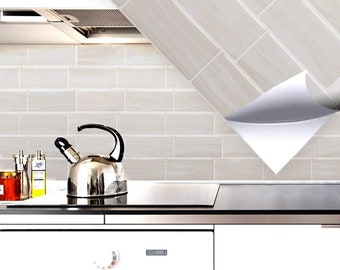 Self Adhesive Tile Wallpaper Gray Brick Subway Tile Sticker Etsy Self Adhesive Tile Wallpaper Gray Brick Subway Tile Sticker Etsy