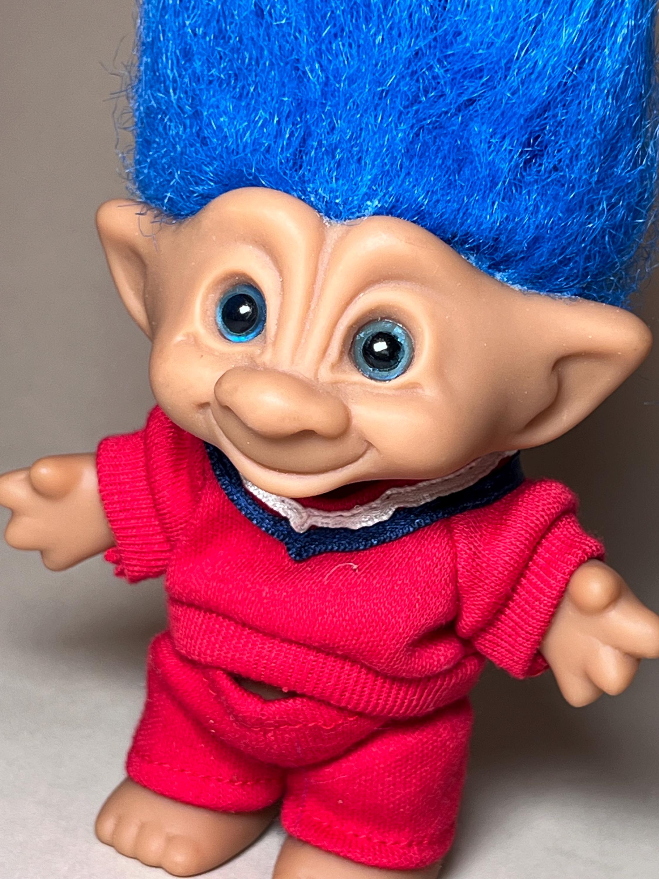 1990s Vintage Troll Doll USA Sweatsuit Troll Vintage Toys 90s 
