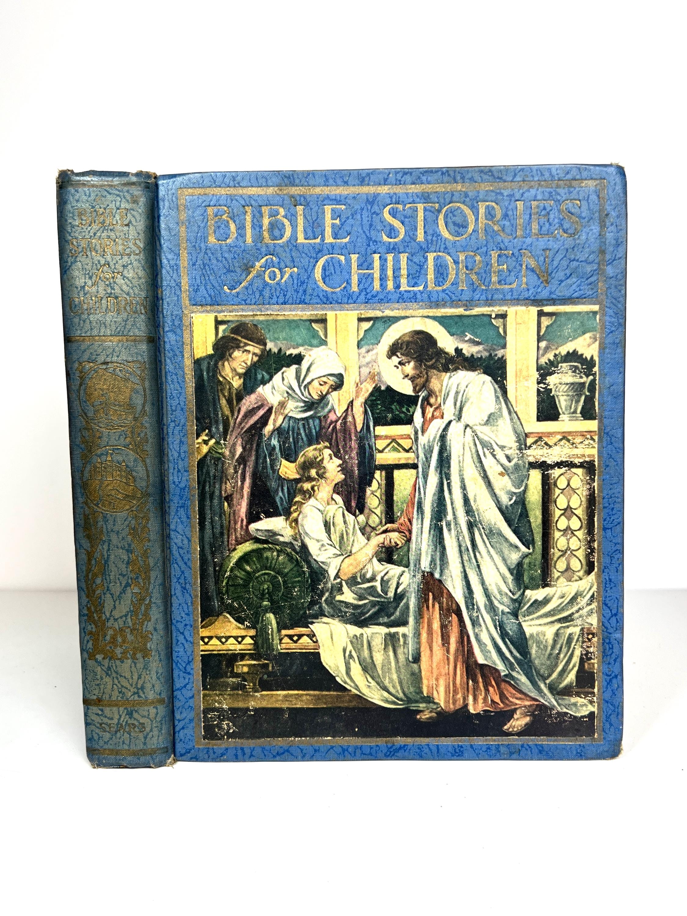 アンティーク!THE CHILDREN'S BIBLE Antique Children Bible - Etsy