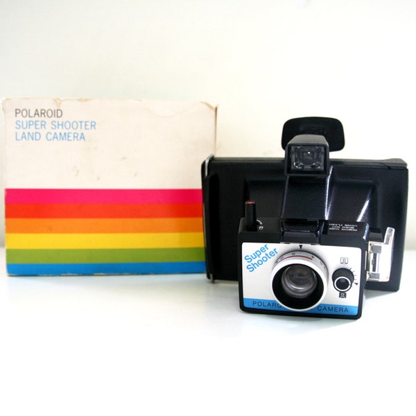 Polaroid Super Shooter Land camera(film, flash tested)