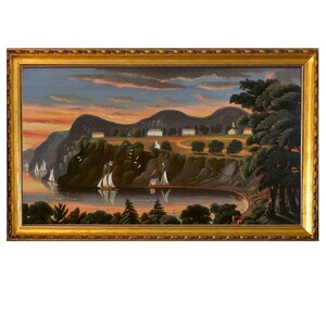 Ship at Sea Paintings for Frame TV, Thomas Chambers for Samsung Frame TV, Coastal Grandmother art for Samsung Frame TV