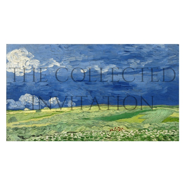 Van Gogh Paintings for Frame TV, Wheatfield Under Thunderclouds for Samsung Frame TV, Van gogh for Samsung Frame TV