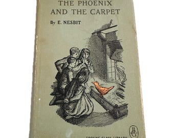 The Phoenix And The Carpet E Nesbit Vintage Looking Glass Library Illustrated Children’s Book